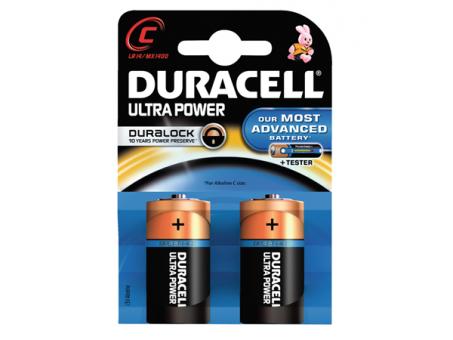 DURACELL ULTRA POWER C  2er 