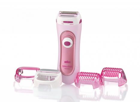 BRAUN LS 5360 NETZ PINK  LADY SHAVER 