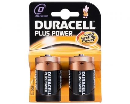 DURACELL PLUS POWER D LR20 MONO 2-er 