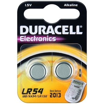 DURACELL LR54  KNOPFZELLE 2-ER 