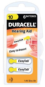 DURACELL EASY TAB 10 PR70  KNOPFZELLE 6- 