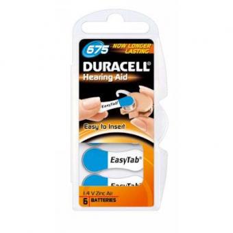 DURACELL EASY TAB 675 PR44  KNOPFZELLE 6- 