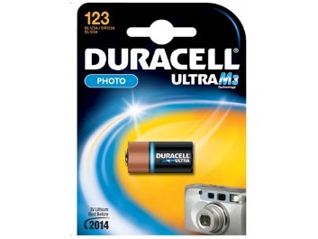 DURACELL 123  BATTERIE LITHIUM PHOTO  