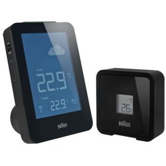 Braun Wetterstation schwarz BNC013 